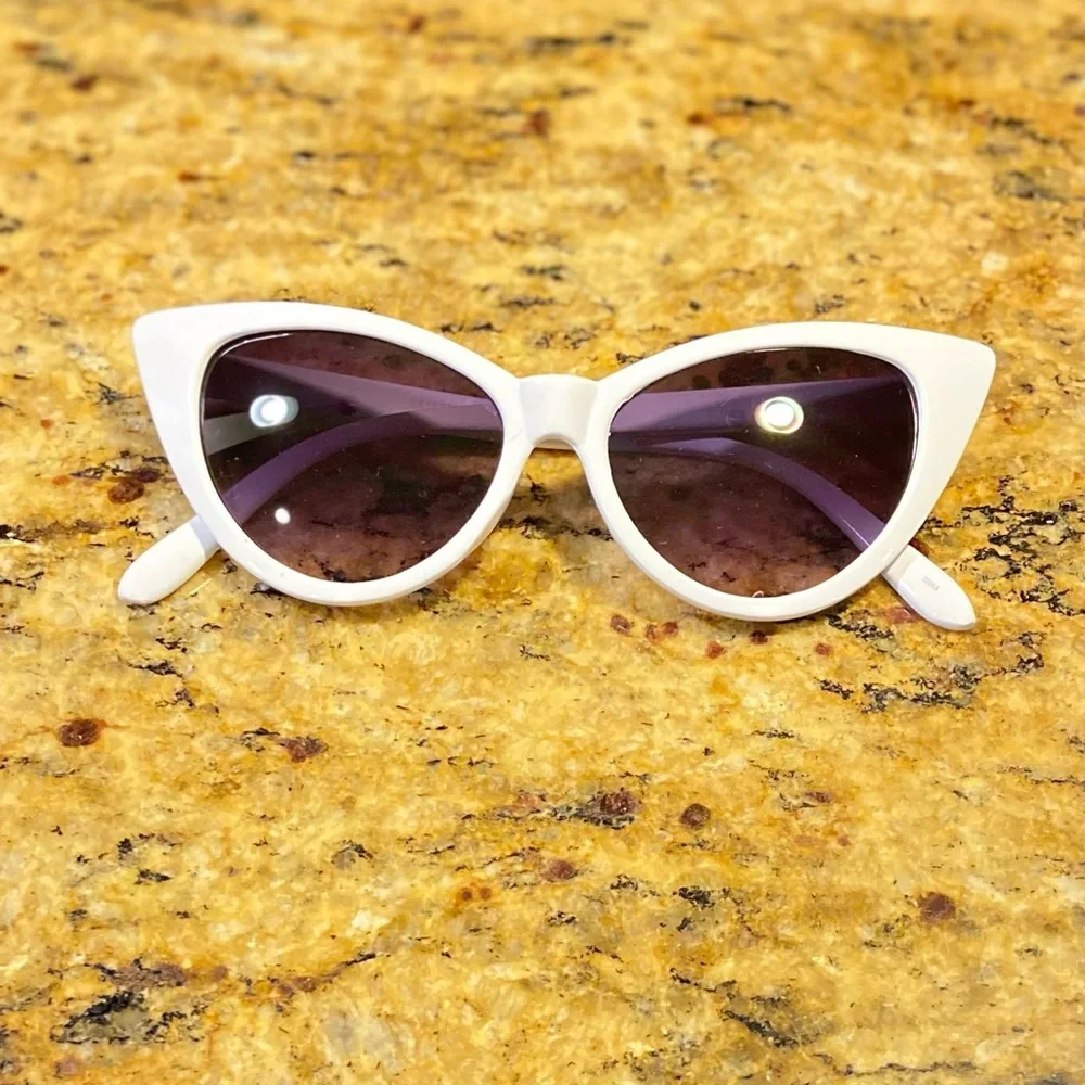 Kids Retro New Cat Eye Full Frame Gradient Sunglasses